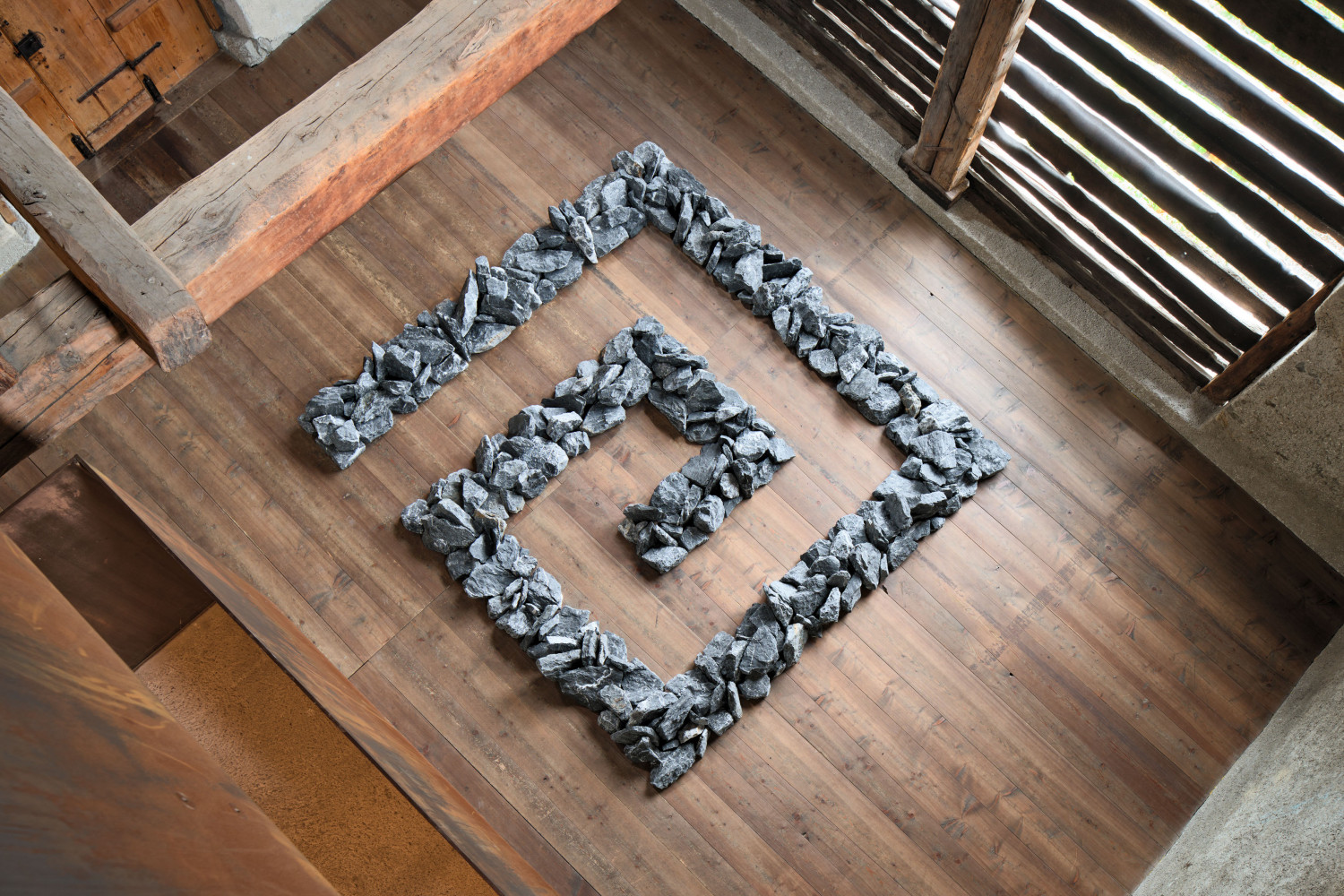 Work by Richard Long