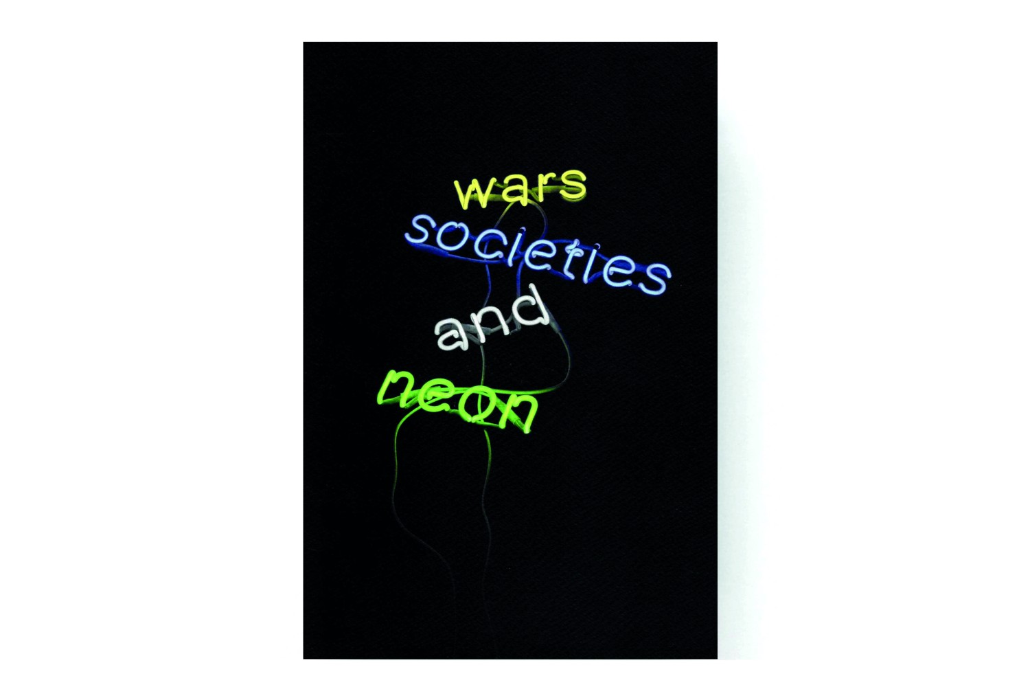 View of «Wars, Societies and Neon»