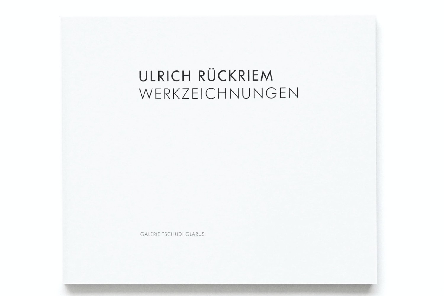 View of «Werkzeichnungen»